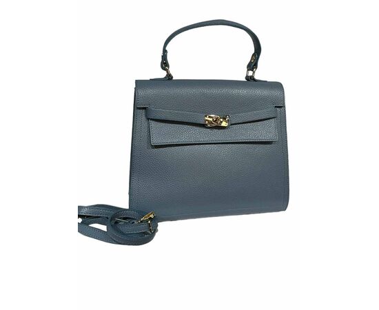 Купить Кожаная сумка Italian Bags Сумка На Каждый День Italian Bags 11988_sky Кожаная Синий, фото , характеристики, отзывы