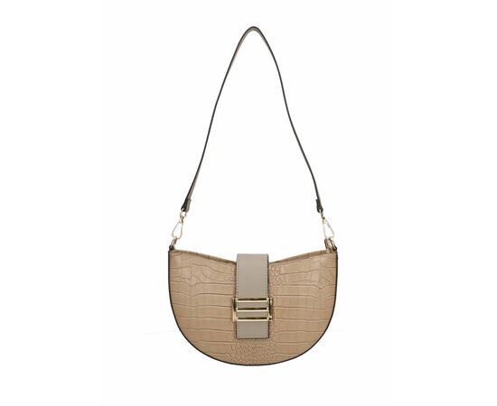 Купить Кожаная сумка Italian Bags Клатч Italian Bags 1218_taupe Кожаный Таупе, фото , изображение 2, характеристики, отзывы