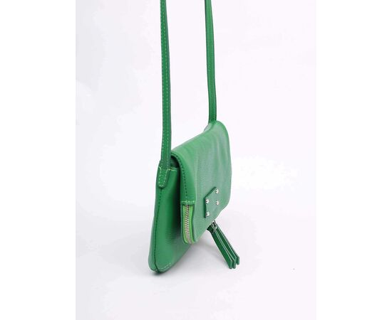 Купить Кожаная сумка Italian Bags Клатч Italian Bags 1262_green Кожаный Зеленый, фото , изображение 2, характеристики, отзывы