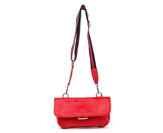 Купить Кожаная сумка Italian Bags Клатч Italian Bags 1277_red Кожаный Красный, фото , характеристики, отзывы