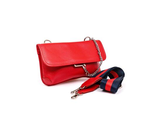 Купить Кожаная сумка Italian Bags Клатч Italian Bags 1277_red Кожаный Красный, фото , изображение 2, характеристики, отзывы