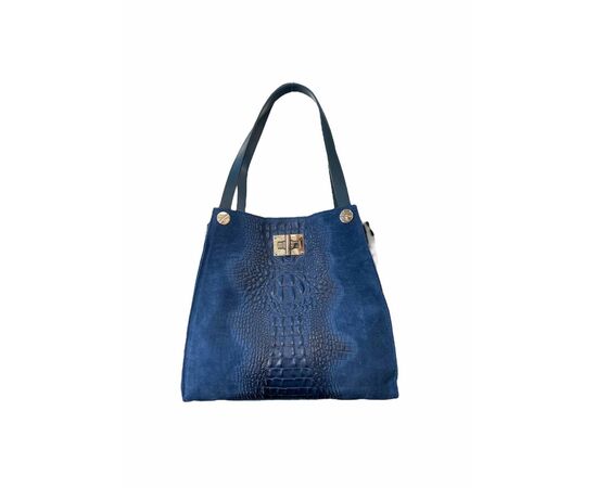 Придбати Кожаная сумка Italian Bags Деловая Сумка Italian Bags 15126_blue Кожаная Синий, image , характеристики, відгуки