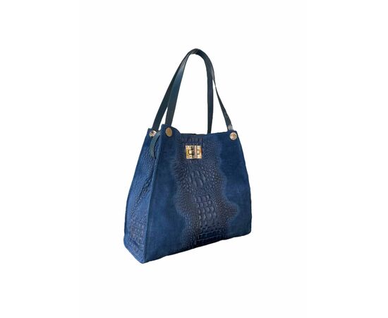 Придбати Кожаная сумка Italian Bags Деловая Сумка Italian Bags 15126_blue Кожаная Синий, image , зображення 2, характеристики, відгуки