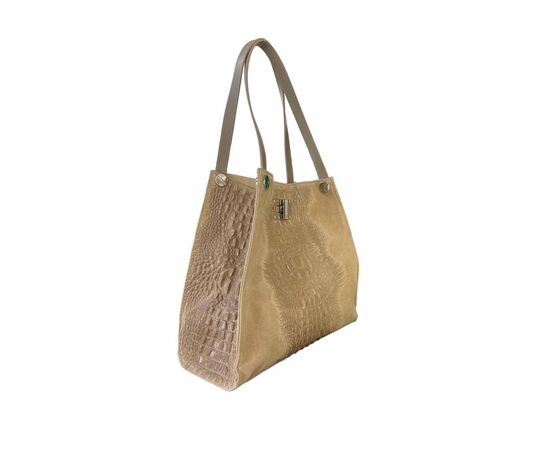 Купить Кожаная сумка Italian Bags Деловая Сумка Italian Bags 15126_taupe Кожаная Серо-коричневый, фото , изображение 2, характеристики, отзывы