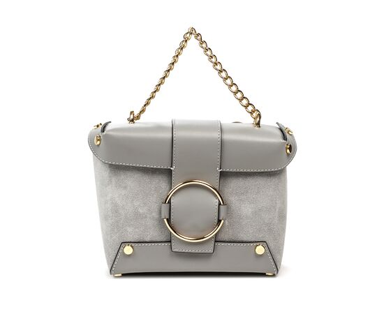 Купить Кожаная сумка Italian Bags Клатч Italian Bags 1666_gray Кожаный Серый, фото , характеристики, отзывы