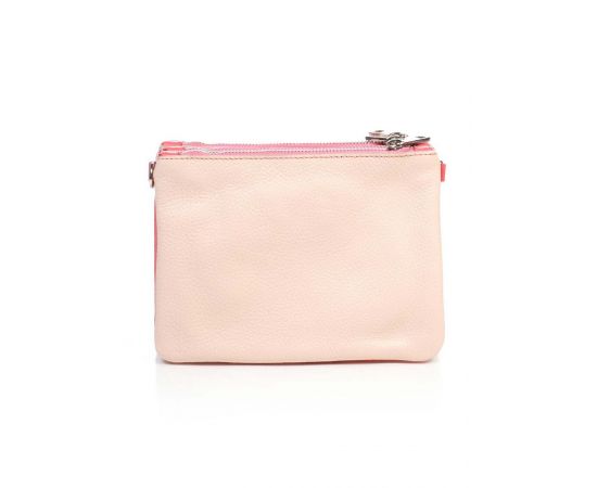 Купить Кожаная сумка Italian Bags Клатч Italian Bags 1723_corale Кожаный Коралловый, фото , изображение 2, характеристики, отзывы