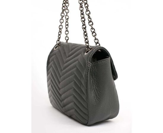 Купить Кожаная сумка Italian Bags Клатч Italian Bags 1807_gray Кожаный Серый, фото , изображение 2, характеристики, отзывы