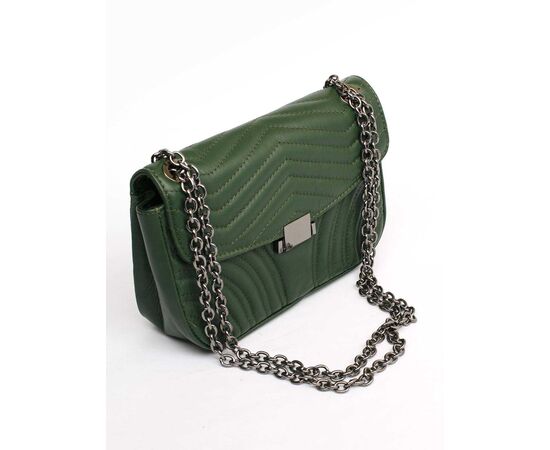 Купить Кожаная сумка Italian Bags Клатч Italian Bags 1807_green Кожаный Зеленый, фото , изображение 5, характеристики, отзывы