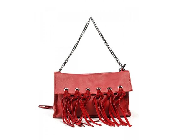 Купить Кожаная сумка Italian Bags Клатч Italian Bags 1810_red Кожаный Красный, фото , характеристики, отзывы