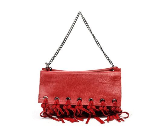 Купить Кожаная сумка Italian Bags Клатч Italian Bags 1810_red Кожаный Красный, фото , изображение 2, характеристики, отзывы