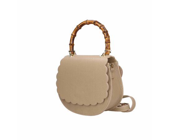 Купить Кожаная сумка Italian Bags Клатч Italian Bags 1841_cappucino Кожаный Кофейный, фото , изображение 3, характеристики, отзывы