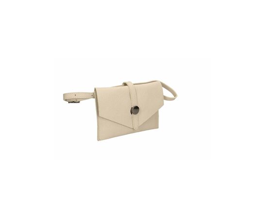 Купить Кожаная сумка Italian Bags Сумка на пояс Italian Bags 192626_beige Кожаный Бежевый, фото , изображение 4, характеристики, отзывы