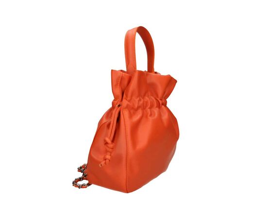 Купить Кожаная сумка Italian Bags Сумка на каждый день Italian Bags 1965_orange Кожаная Оранжевый, фото , изображение 6, характеристики, отзывы