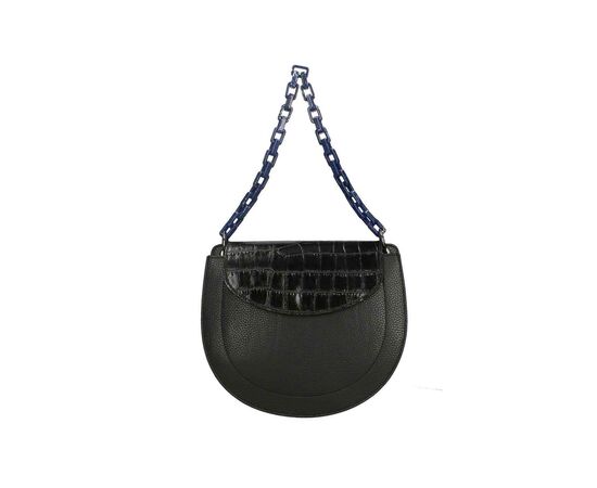 Купить Кожаная сумка Italian Bags Клатч Italian Bags 1966_black Кожаный Черный, фото , изображение 2, характеристики, отзывы