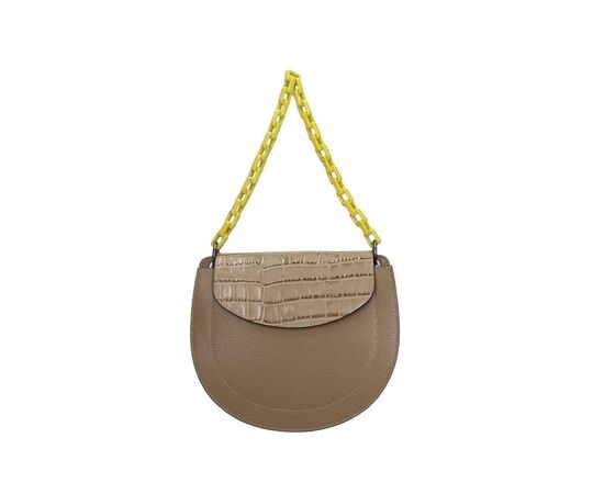 Купить Кожаная сумка Italian Bags Клатч Italian Bags 1966_taupe Кожаный Таупе, фото , изображение 2, характеристики, отзывы