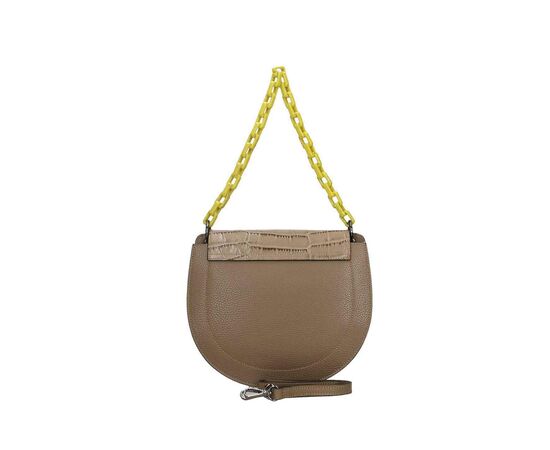 Купить Кожаная сумка Italian Bags Клатч Italian Bags 1966_taupe Кожаный Таупе, фото , изображение 5, характеристики, отзывы