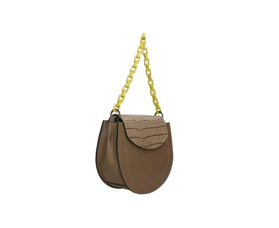 Купить Кожаная сумка Italian Bags Клатч Italian Bags 1966_taupe Кожаный Таупе, фото , изображение 6, характеристики, отзывы