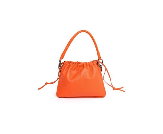 Купить Кожаная сумка Italian Bags Сумка на каждый день Italian Bags 2240_papaya Кожаная Оранжевый, фото , изображение 2, характеристики, отзывы