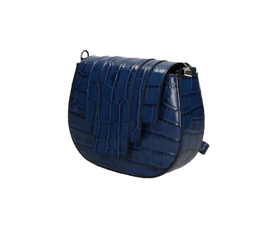 Купить Кожаная сумка Italian Bags Клатч Italian Bags 2359_blue Кожаный Синий, фото , изображение 3, характеристики, отзывы