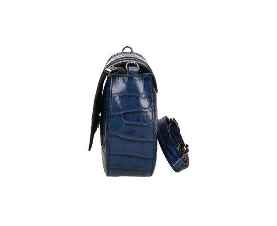 Купить Кожаная сумка Italian Bags Клатч Italian Bags 2359_blue Кожаный Синий, фото , изображение 4, характеристики, отзывы