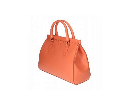 Купить Кожаная сумка Italian Bags Деловая Сумка Italian Bags 2814_corale Кожаная Kоралловый, фото , изображение 2, характеристики, отзывы