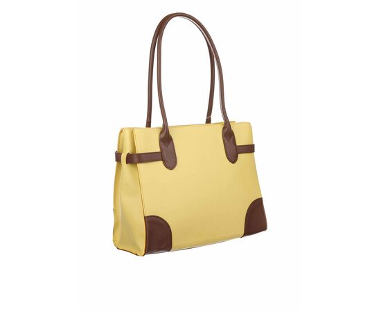 Купить Кожаная сумка Italian Bags Деловая Сумка Italian Bags 3342_yellow Кожаная Желтый, фото , изображение 2, характеристики, отзывы