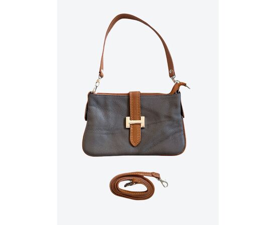 Купить Кожаная сумка Italian Bags Клатч Italian Bags 3361_brown_cuoio Кожаный Коричневый, фото , характеристики, отзывы