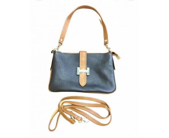 Купить Кожаная сумка Italian Bags Клатч Italian Bags 3361_d_brown_cuoio Кожаный Коричневый, фото , характеристики, отзывы