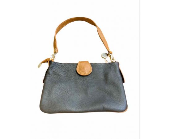 Купить Кожаная сумка Italian Bags Клатч Italian Bags 3361_d_brown_cuoio Кожаный Коричневый, фото , изображение 2, характеристики, отзывы