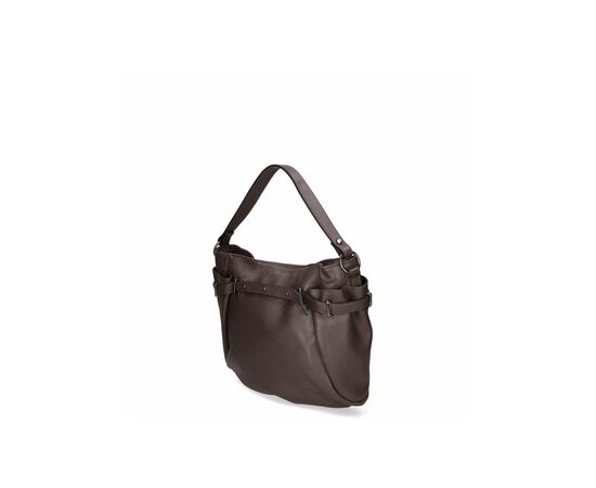 Купить Кожаная сумка Italian Bags Сумка На Каждый День Italian Bags 4145_dark_brown Кожаная Коричневый, фото , изображение 2, характеристики, отзывы