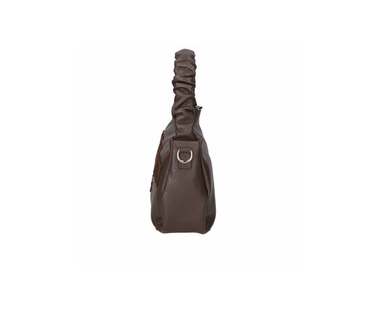 Купить Кожаная сумка Italian Bags Сумка На Каждый День Italian Bags 4165_dark_brown Кожаная Коричневый, фото , изображение 3, характеристики, отзывы