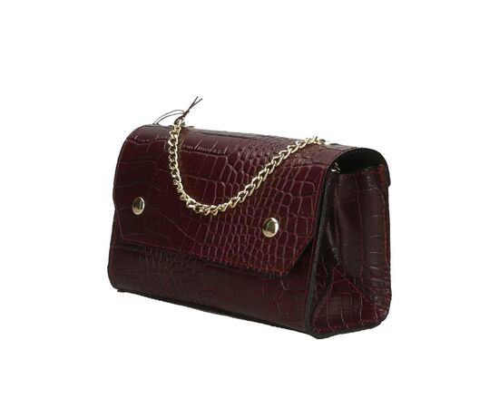 Купить Кожаная сумка Italian Bags Клатч Italian Bags 532177_bordo Кожаный Бордовый, фото , изображение 3, характеристики, отзывы