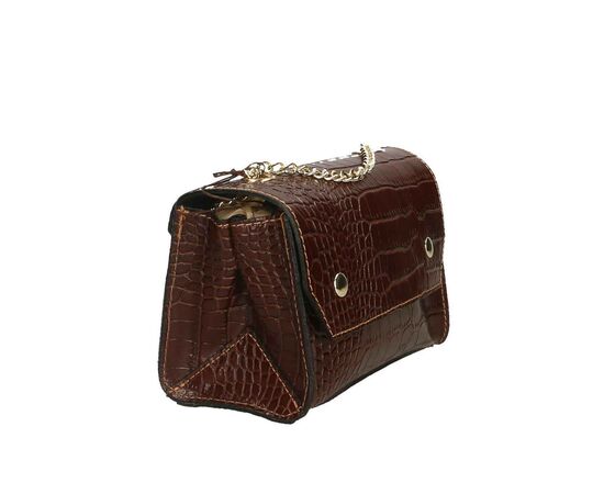 Придбати Шкіряна сумка Italian Bags Клатч Italian Bags 532177_dark_brown Шкіряний Коричневий, image , зображення 5, характеристики, відгуки