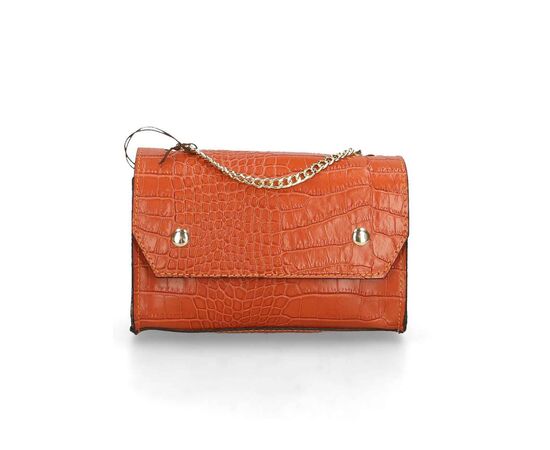 Купить Кожаная сумка Italian Bags Клатч Italian Bags 532177_orange Кожаный Оранжевый, фото , характеристики, отзывы