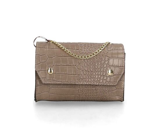 Купить Кожаная сумка Italian Bags Клатч Italian Bags 532177_taupe Кожаный Таупе, фото , характеристики, отзывы