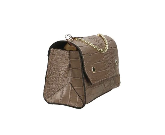 Купить Кожаная сумка Italian Bags Клатч Italian Bags 532177_taupe Кожаный Таупе, фото , изображение 6, характеристики, отзывы