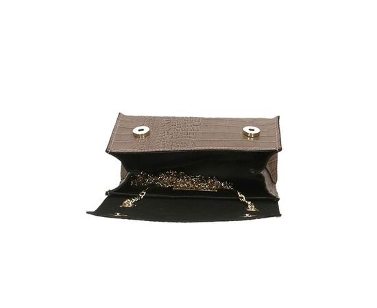 Купить Кожаная сумка Italian Bags Клатч Italian Bags 532177_taupe Кожаный Таупе, фото , изображение 7, характеристики, отзывы