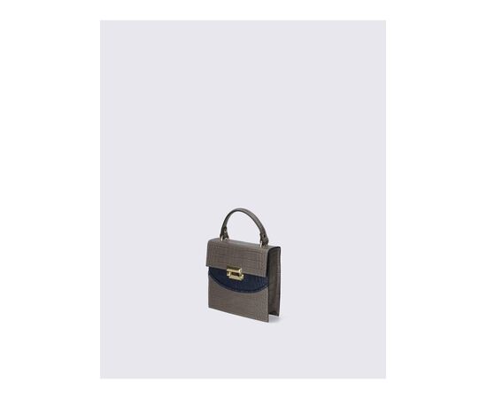 Купить Кожаная сумка Italian Bags Клатч Italian Bags 540076_gray Кожаный Серый, фото , изображение 2, характеристики, отзывы