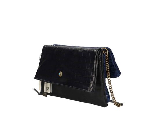 Придбати Шкіряна сумка Italian Bags Клатч Italian Bags 542013_dark_blue Шкіряний Синій, image , зображення 3, характеристики, відгуки