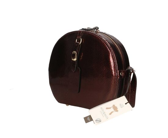 Купить Кожаная сумка Italian Bags Клатч Italian Bags 552056_dark_brown Кожаный Коричневый, фото , изображение 3, характеристики, отзывы