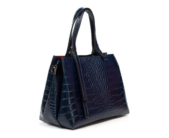 Купить Кожаная сумка Italian Bags Деловая Сумка Italian Bags 554161_blue Кожаная Синий, фото , изображение 3, характеристики, отзывы