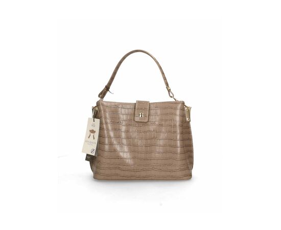 Купить Кожаная сумка Italian Bags Деловая Сумка Italian Bags 556024_taupe Кожаная Серо-коричневый, фото , характеристики, отзывы