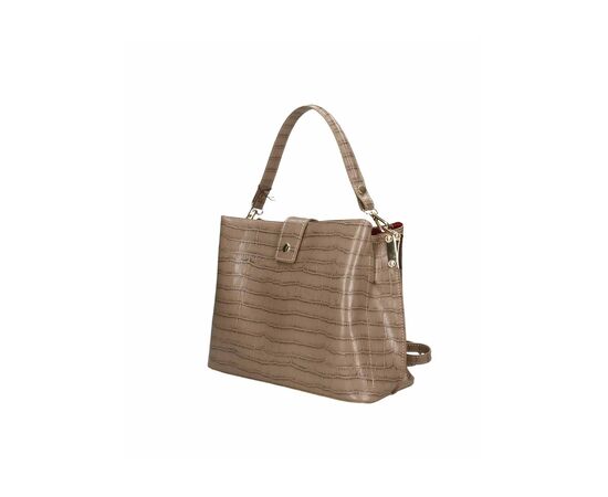 Купить Кожаная сумка Italian Bags Деловая Сумка Italian Bags 556024_taupe Кожаная Серо-коричневый, фото , изображение 3, характеристики, отзывы