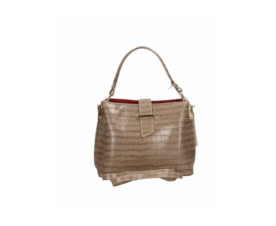 Купить Кожаная сумка Italian Bags Деловая Сумка Italian Bags 556024_taupe Кожаная Серо-коричневый, фото , изображение 5, характеристики, отзывы