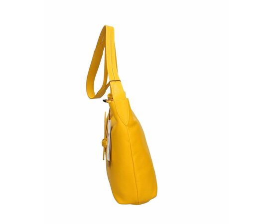 Купить Кожаная сумка Italian Bags Сумка На Каждый День Italian Bags 695958_yellow Кожаная Желтый, фото , изображение 3, характеристики, отзывы