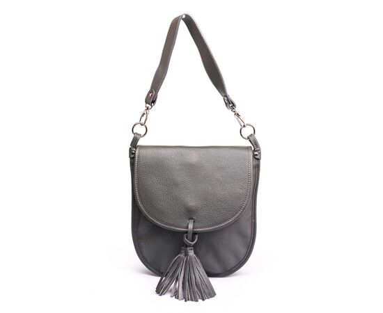 Купить Кожаная сумка Italian Bags Сумка На Каждый День Italian Bags 8871_gray Кожаная Серый, фото , характеристики, отзывы