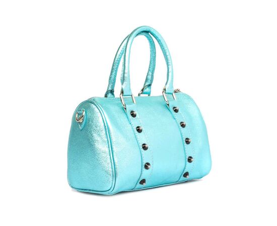 Придбати Кожаная сумка Italian Bags Клатч Italian Bags 9032_sky Кожаный Синий, image , зображення 3, характеристики, відгуки