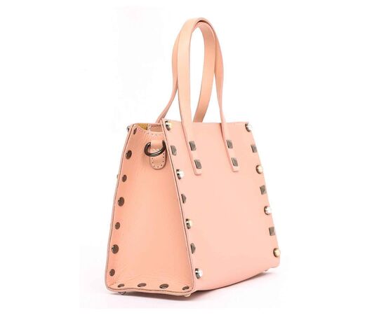 Купить Кожаная сумка Italian Bags Клатч Italian Bags 9033_roze Кожаный Розовый, фото , изображение 3, характеристики, отзывы