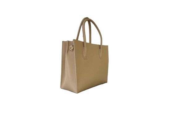 Купить Кожаная сумка Italian Bags Деловая Сумка Italian Bags 90535_taupe Кожаная Серо-коричневый, фото , изображение 3, характеристики, отзывы