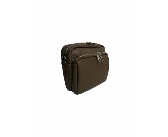 Купить Кожаная сумка Italian Bags Клатч Italian Bags 93423_taupe Кожаный Серо-коричневый, фото , изображение 2, характеристики, отзывы